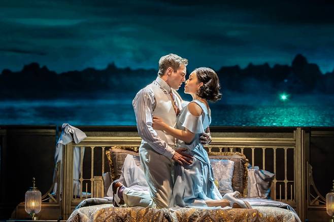 영국 웨스트엔드에서 공연 중인 한국 창작 뮤지컬 '위대한 개츠비'./사진=오디컴퍼니