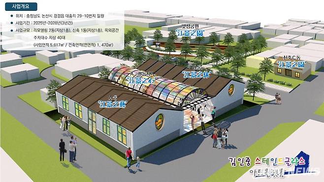 강경미곡창고 아트플랫폼 조성 조감도.