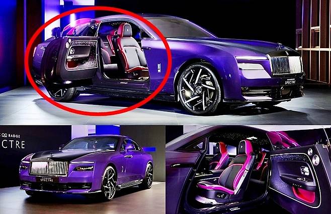 롤스로이스 블랙배지 스펙터 [사진제공=롤스로이스/ 편집=최기성 매경 디지털뉴스룸 기자]