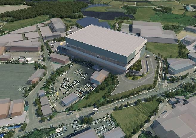 안성 CDC 물류센터 조감도[사진 출처=KR산업 홈페이지 갈무리]