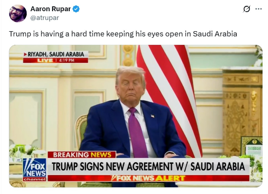 트럼프 미 대통령 관련 동영상 엑스 갈무리. (사진=엑스)