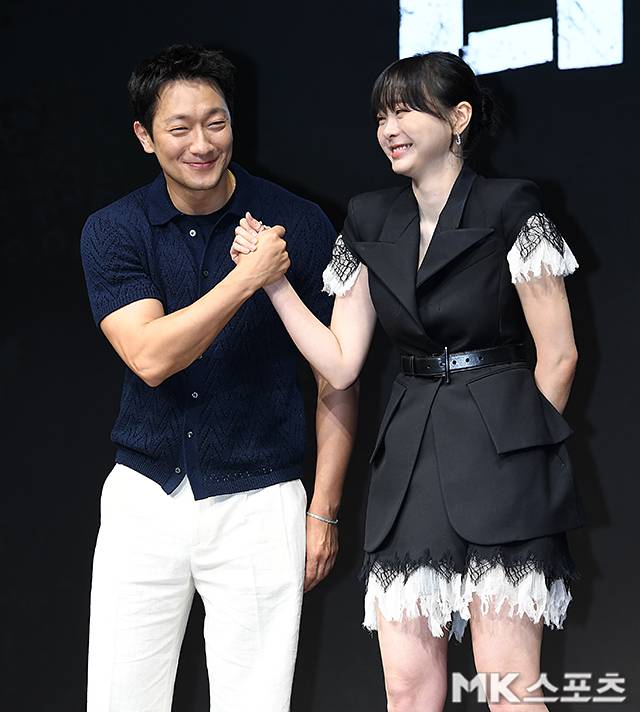 14일 오전 디즈니+의 오리지널 시리즈 ‘나인 퍼즐’의 제작발표회가 열렸다. 사진=천정환 기자