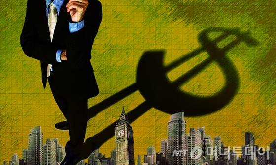 달러 삽화./사진=김현정 디자이너 기자