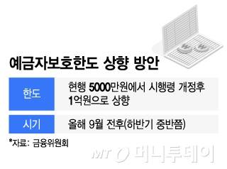 예금자보호한도 상향 방안/그래픽=이지혜