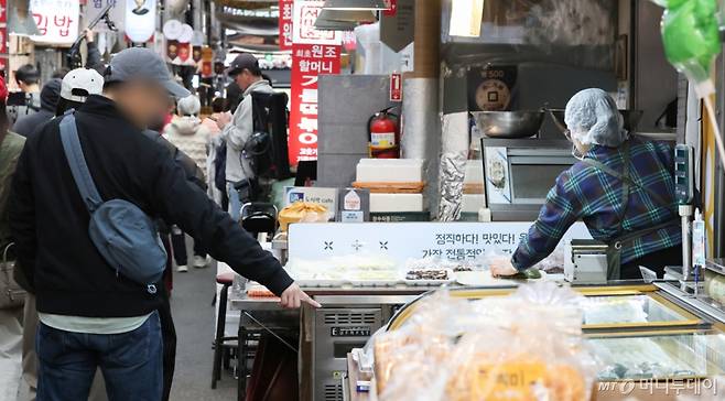 서울 종로구의 한 전통시장 모습./사진=뉴스1 .