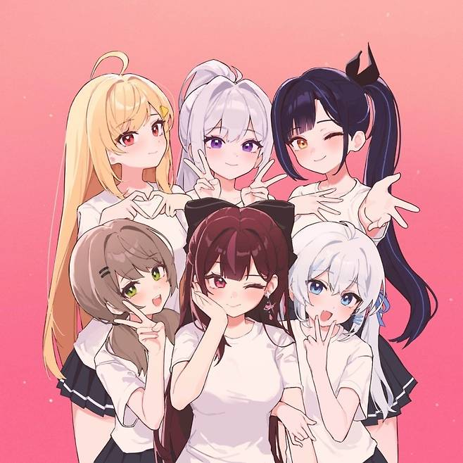 버추얼 걸그룹 ‘이세계아이돌’ [KT지니뮤직]