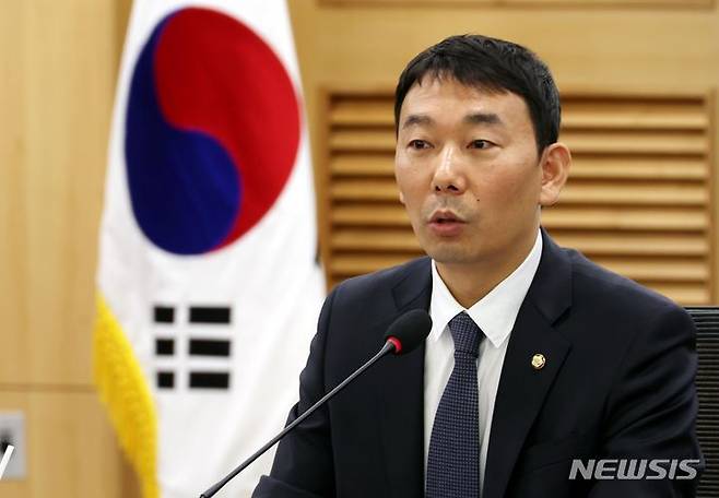 [서울=뉴시스] 조성봉 기자= 김용민 더불어민주당 의원. suncho21@newsis.com