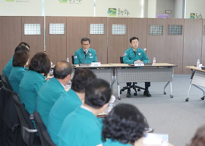 2년 연속 대형산불 없는 강릉 만들기 달성. 강릉시 제공