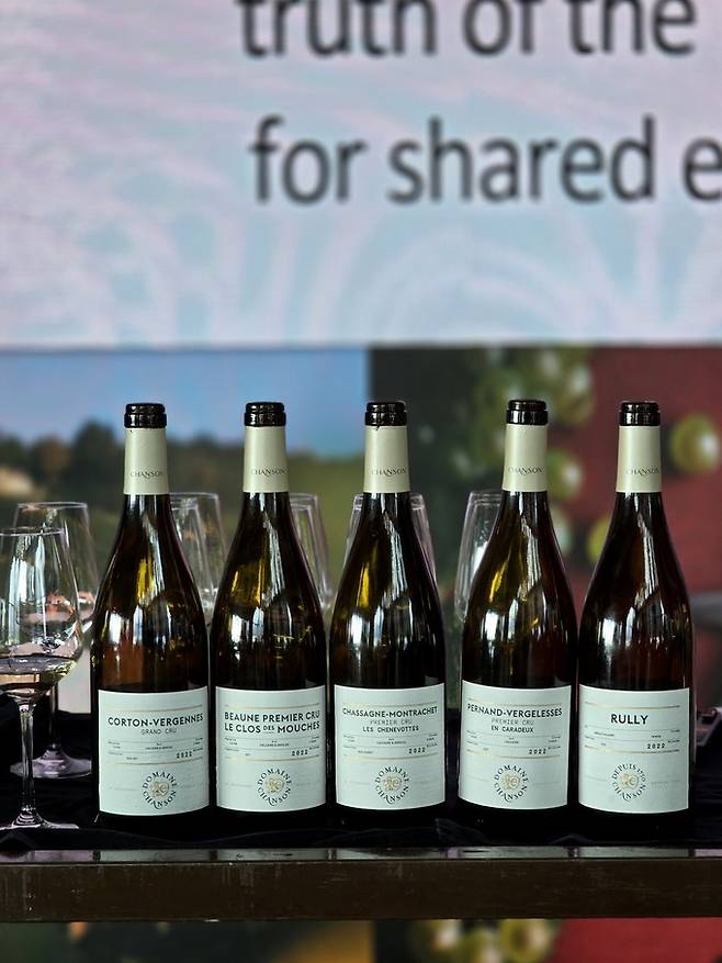 도멘 샹송 샤르도네. 최현태 기자