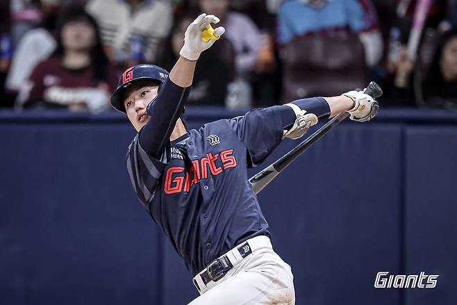 롯데 전민재. 롯데 자이언츠 제공