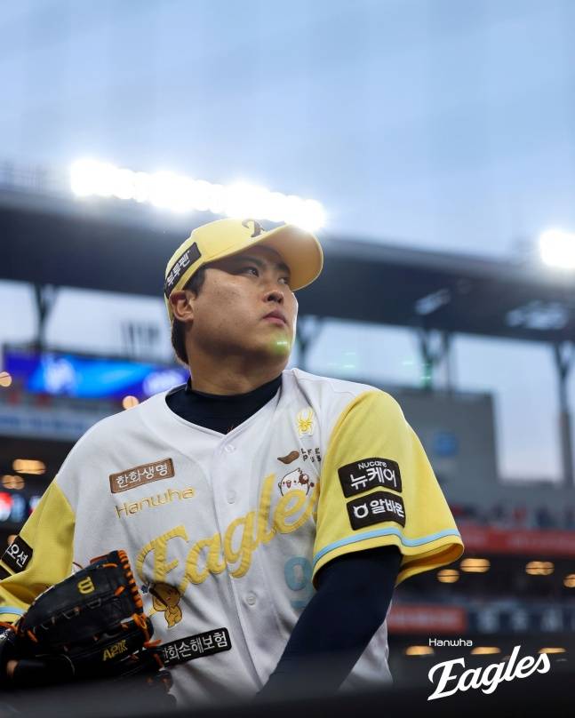 한화 류현진이 13일 대전 두산전에 등판했다. /사진=한화 이글스 제공