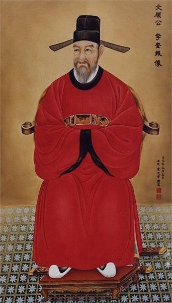 고려시대 대문호이자 정치가인 이규보의 초상화. 동아DB