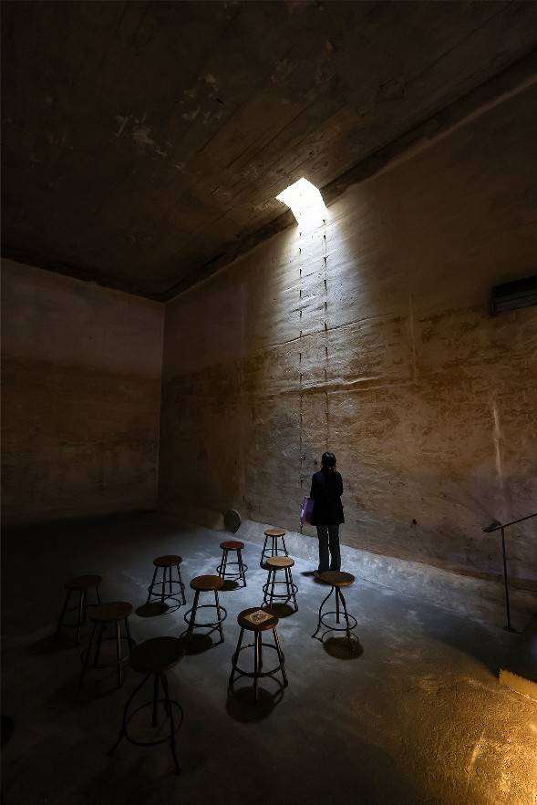 제3전시실 '닫힌 우물' [사진/임헌정 기자]