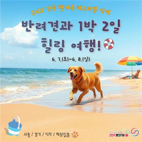 반려견과 1박2일 힐링 여행 포스터 [강원관광재단 제공. 재판매 및 DB 금지]