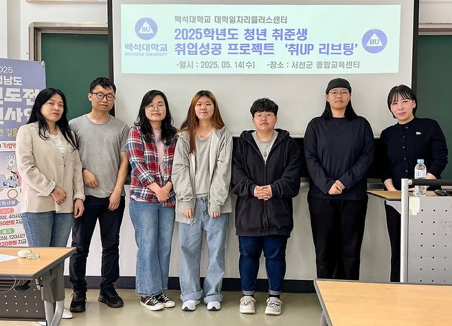 프로그램 참여한 청년들 [백석대 제공. 재판매 및 DB 금지]