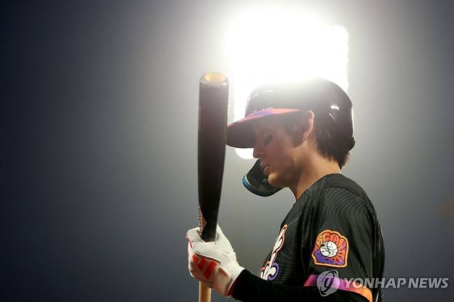 애리조나전에서 시즌 5호 홈런을 친 이정후 [게티이미지/AFP=연합뉴스]