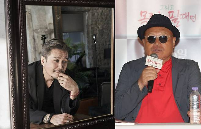 (왼쪽부터)JK김동욱, 김흥국.