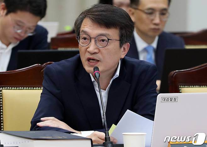 김의겸 전 더불어민주당 의원. 2023.10.23/뉴스1 ⓒ News1 박세연 기자