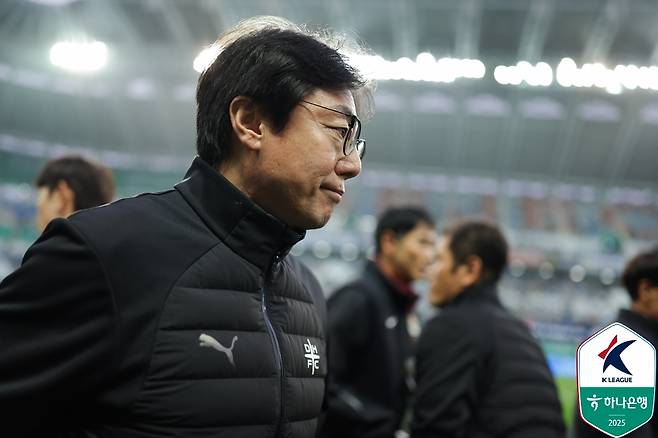 황선홍 대전 하나시티즌 감독. (한국프로축구연맹 제공)