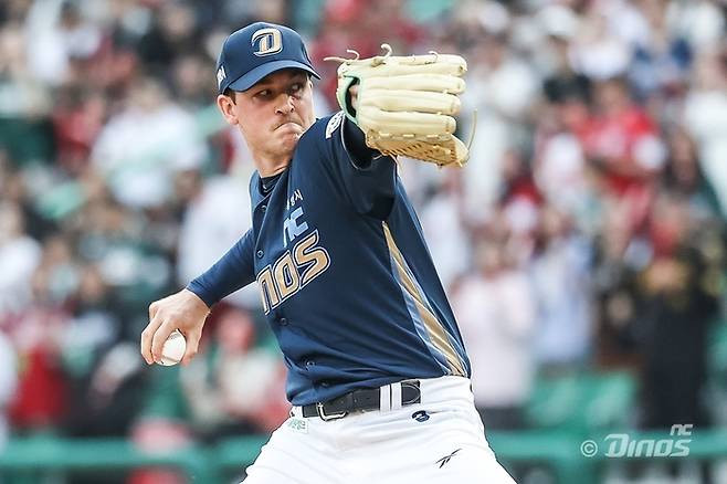 라일리의 투구 전략이 바뀌었다. 스트라이크존 높낮이를 이용한다. 효과적이다. 사진 | NC 다이노스