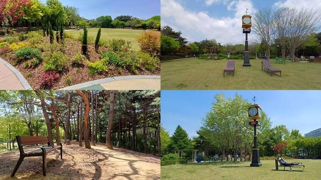 몽마르뜨 공원 매력정원 모습. 서초구 제공.