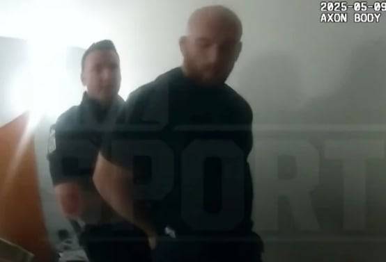 2016 리우올림픽 레슬링 금메달리스트 카일 스나이더가 성매매 혐의로 현장에서 체포되는 모습이 공개됐다. /TMZ 스포츠