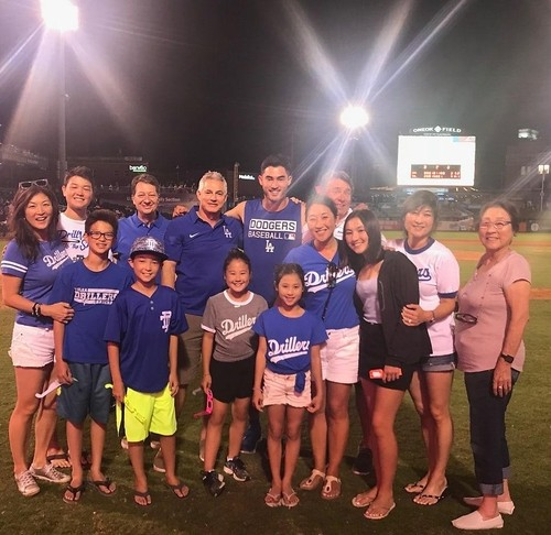 미치 화이트와 가족들. 사진[연합뉴스]