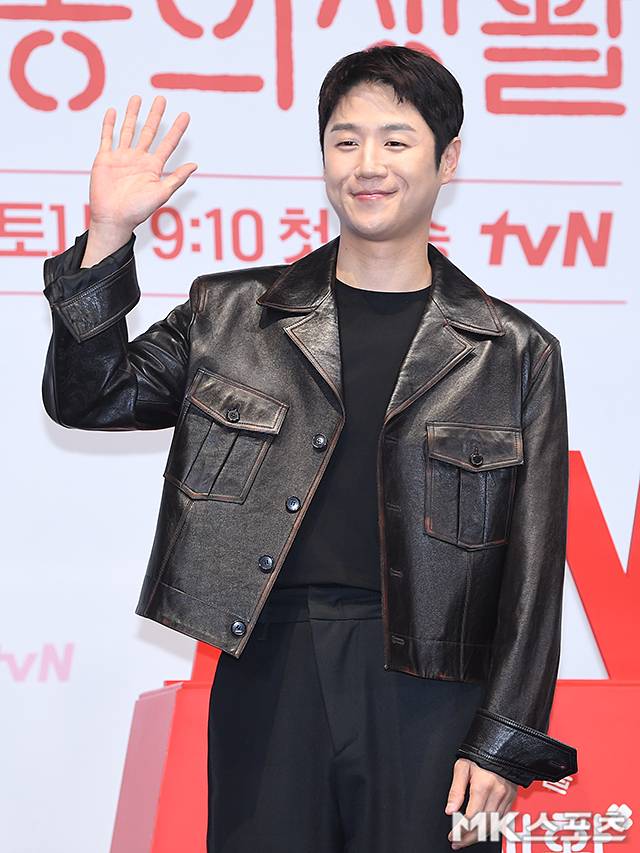 배우 정준원이 KBO 리그 잠실 마운드에 오른다.사진=천정환 기자