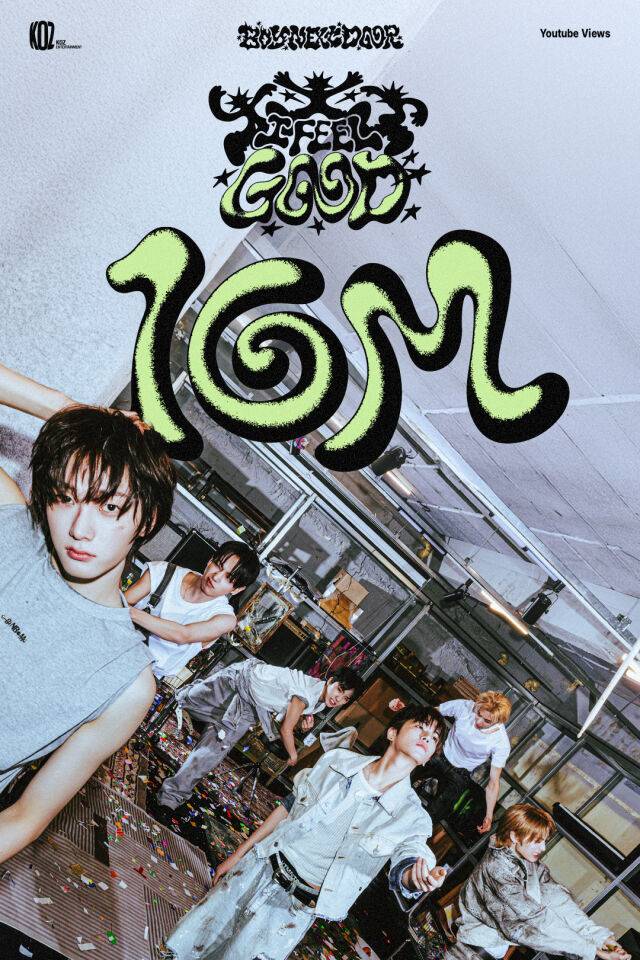 그룹 보이넥스트도어 '아이 필 굿' 1000만 뷰 축전/KOZ엔터테인먼트