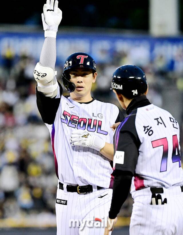 LG 트윈스 홍창기./.마이데일리