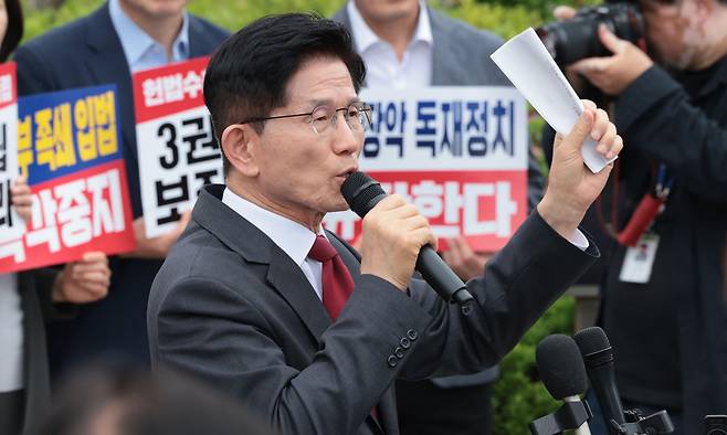 국민의힘 김문수 대선 후보. 연합뉴스