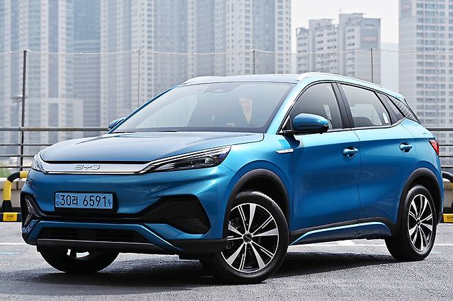 BYD 아토 3 플러스. 사진: 김학수 기자