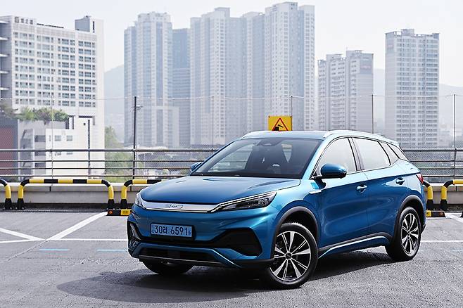 BYD 아토 3 플러스. 사진: 김학수 기자