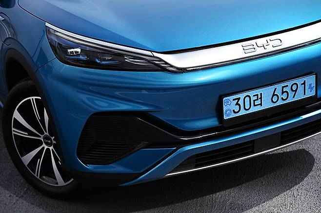 BYD 아토 3 플러스. 사진: 김학수 기자