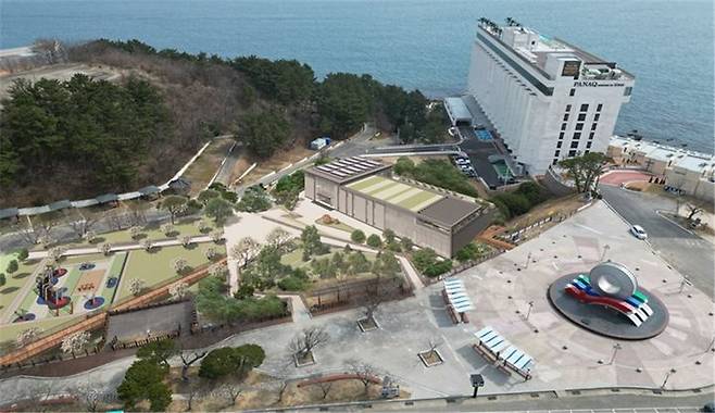 삼사해상공원 컨퍼런스센터 조감도 ⓒ영덕군