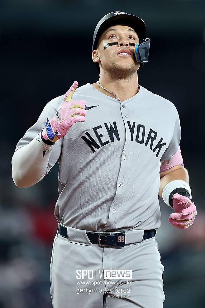 ▲ 애런 저지는 15호 홈런으로 메이저리그 홈런 단독 선두가 됐다.