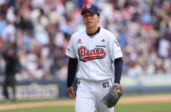 두산 베어스 투수 홍민규. /사진=두산 베어스 제공
