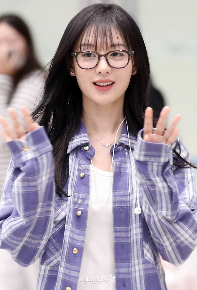 배우 김지원이 대만 팬미팅을 마치고 22일 오후 인천국제공항을 통해 입국하고 있다. 2024.07.22 /사진=임성균