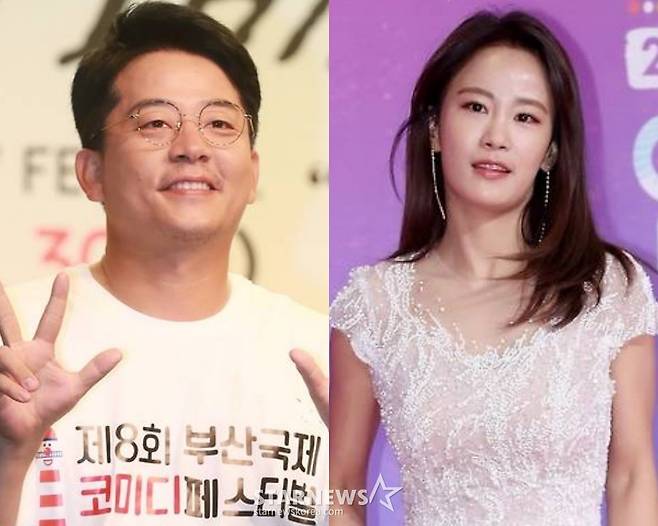 코미디언 김준호(왼쪽), 김지민 /사진=스타뉴스