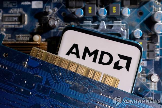 AMD 로고 [로이터 연합뉴스 자료사진. 재판매 및 DB 금지]