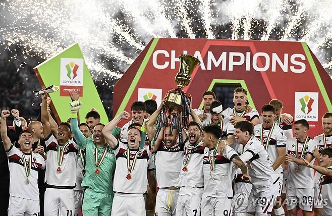 볼로냐, 51년 만에 코파 이탈리아 우승 [EPA=연합뉴스]