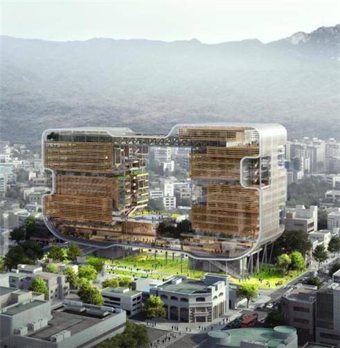 서울 강북구 신청사 건립계획 조감도 [서울시 제공. 재판매 및 DB 금지]