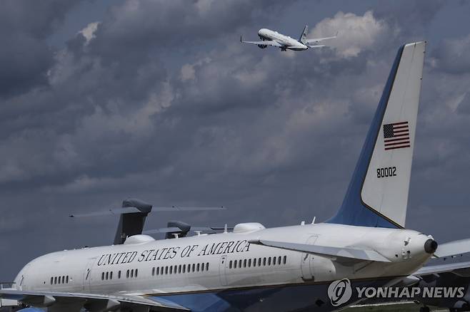 미국 대통령 전용기 에어포스 원 [EPA 연합뉴스 자료사진