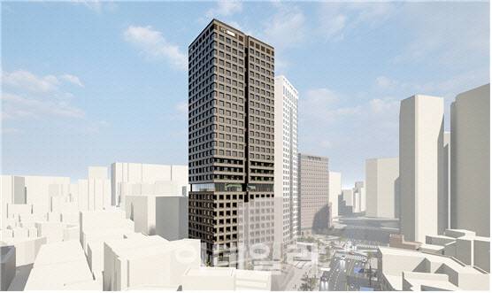 남대문구역 제7-1지구 도시정비형 재개발사업 투시도(자료=서울시)