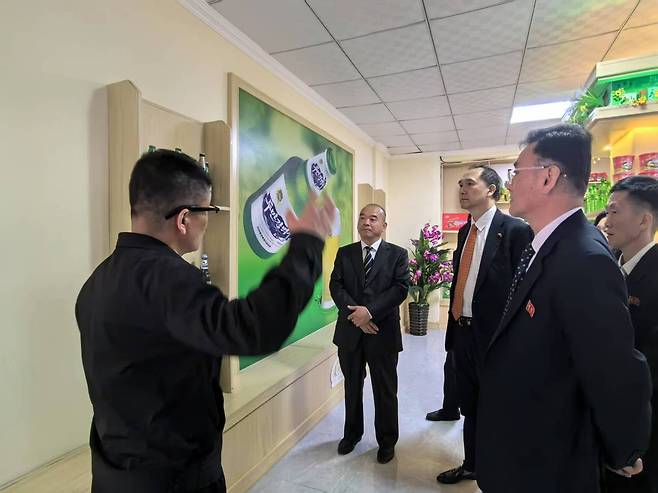 북한 청진시 주재 중국공사가 북한의 청진시와 나선시를 방문했다고 주북중국대사관이 16일 밝혔다. (주북중국대사관 홈페이지 갈무리)