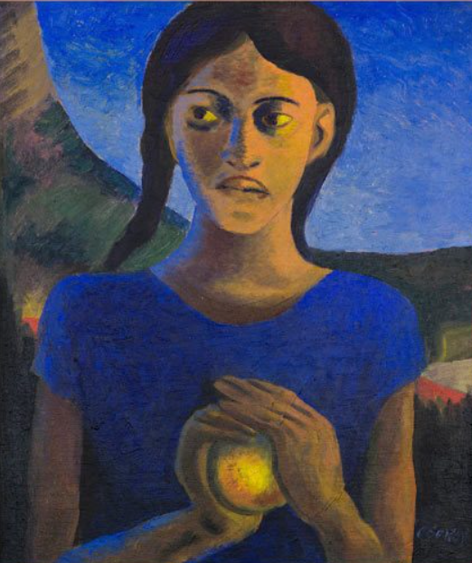 제라드 세코토의 '오렌지와 소녀'(연도미상). 세종미술관