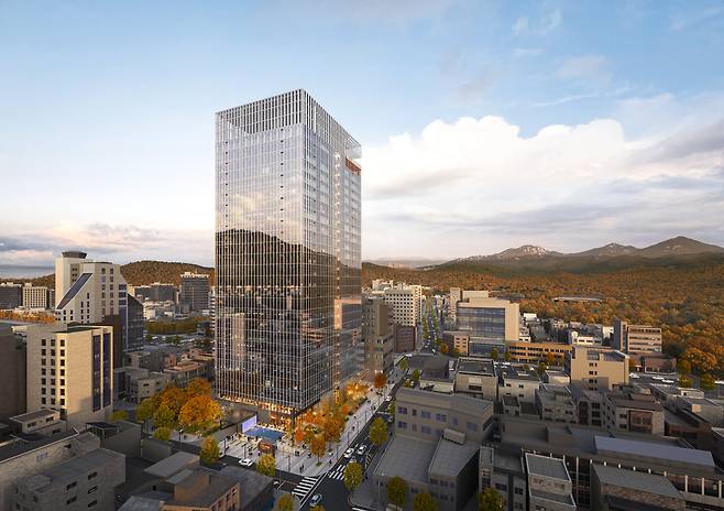 관수동구역 제3지구 도시정비형 재개발사업 조감도/서울시