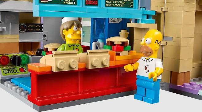 심슨가족 레고 신제품