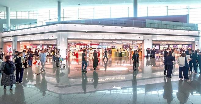 신세계면세점 전경. 신세계면세점 제공