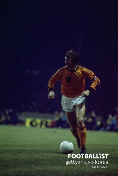 요한 크루이프. 게티이미지코리아